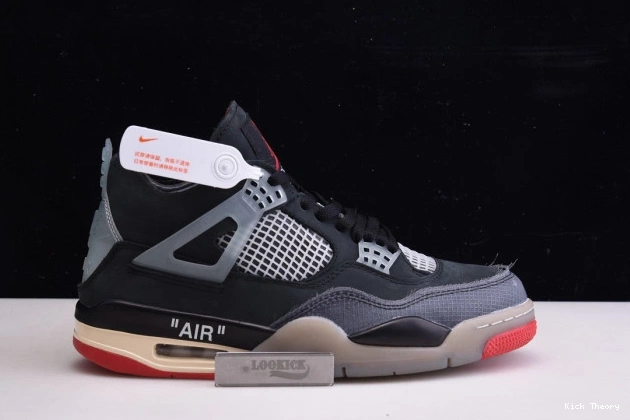 Kicked Out Shoe Store Retro Bred Air CV9388-001 Off Jordan White 4 x 0722